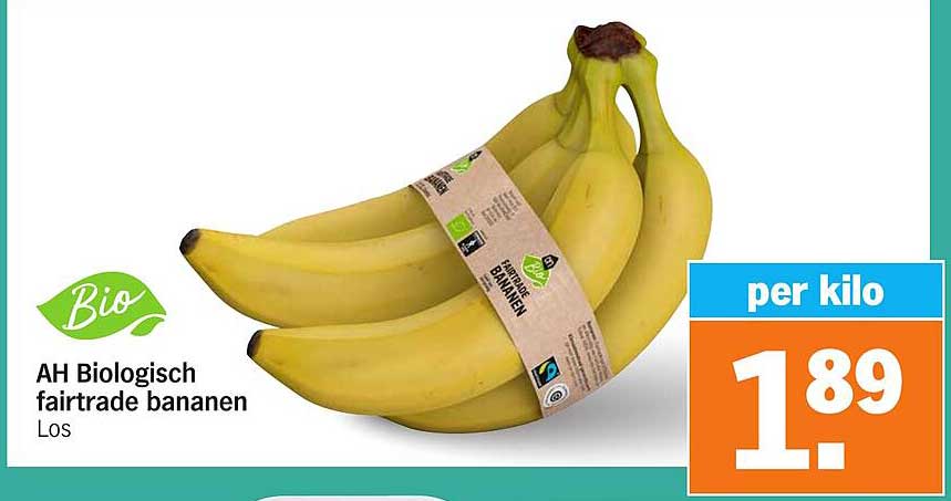 AH Biologisch fairtrade bananen Los