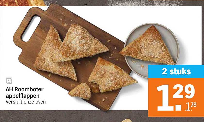 AH Roomboter appelflappen