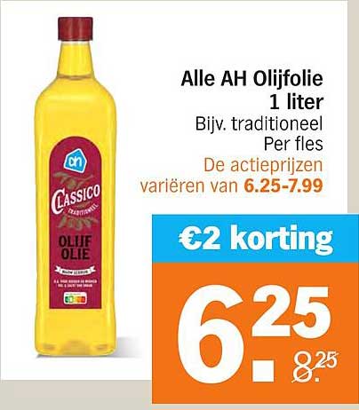 Alle AH Olijfolie 1 liter