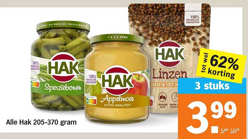 Alle Hak 205-370 gram