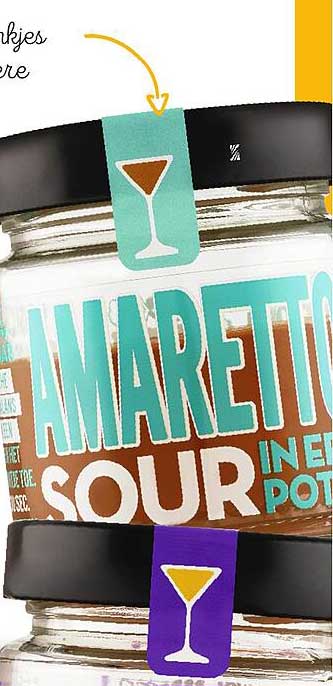 Amaretto Sour in een Pot