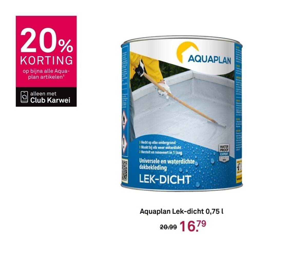 Aquaplan Lek-dicht 0,75 l