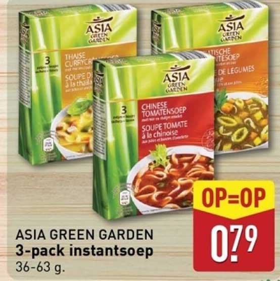 ASIA GREEN GARDEN 3-pack instantsoep