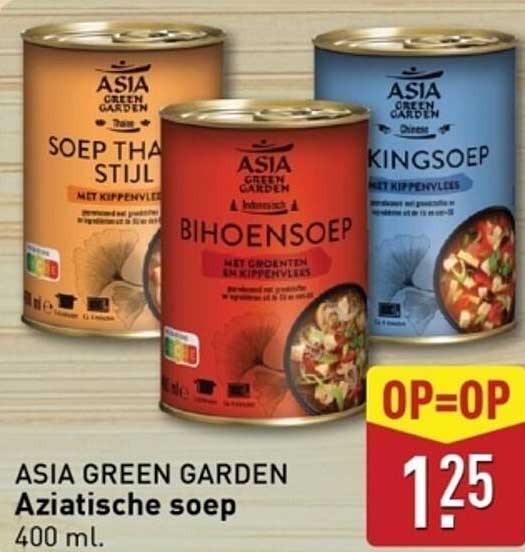 ASIA GREEN GARDEN Aziatische soep