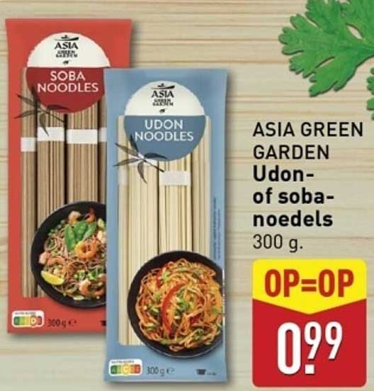 ASIA GREEN GARDEN Udon- of sobanoedels 300 g.
