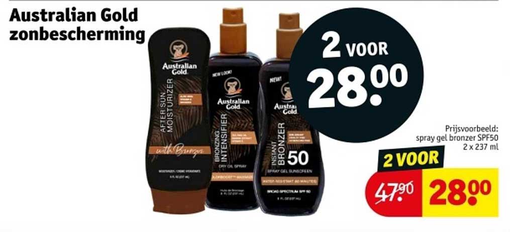 Australian Gold zonbescherming