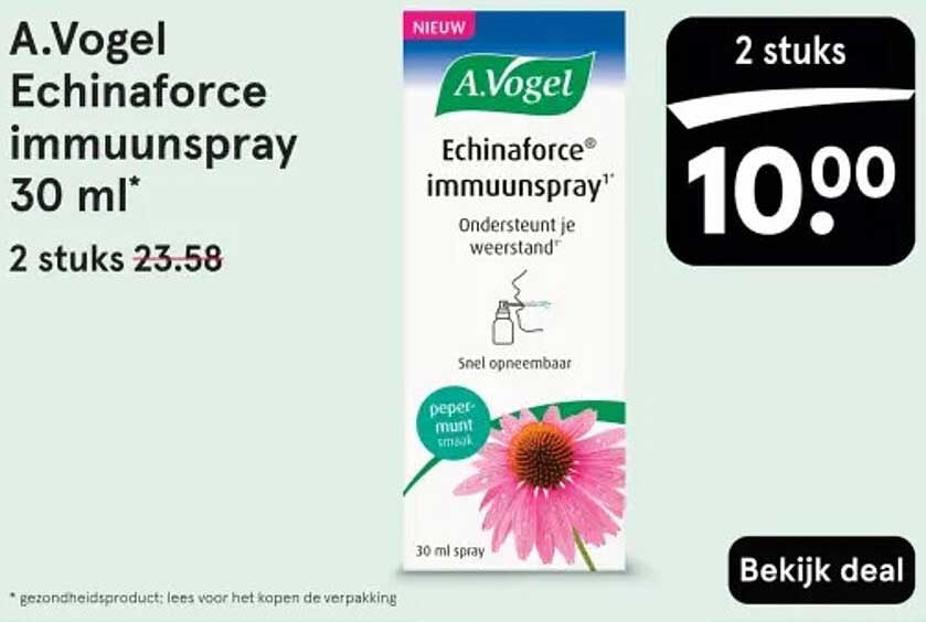 A.Vogel Echinaforce immuunspay 30 ml*