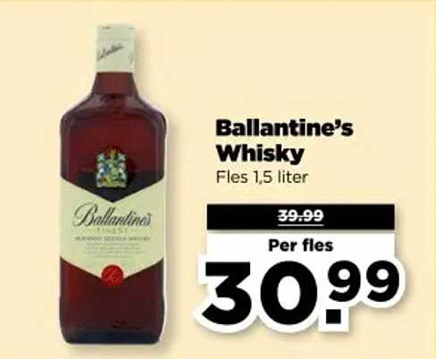 Ballantine's Whisky Fles 1,5 liter