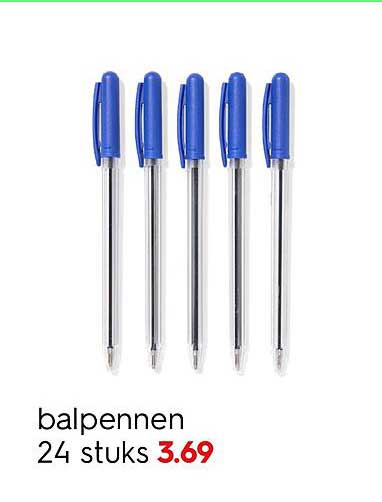 balpennen 24 stuks