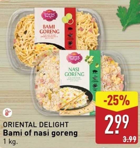 Bami of nasi goreng