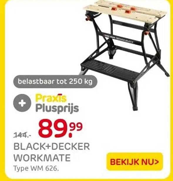 BLACK+DECKER WORKMATE Type WM 626