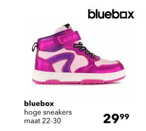 bluebox hoge sneakers maat 22-30