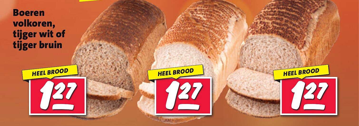 Boeren volkoren, tijger wit of tijger bruin