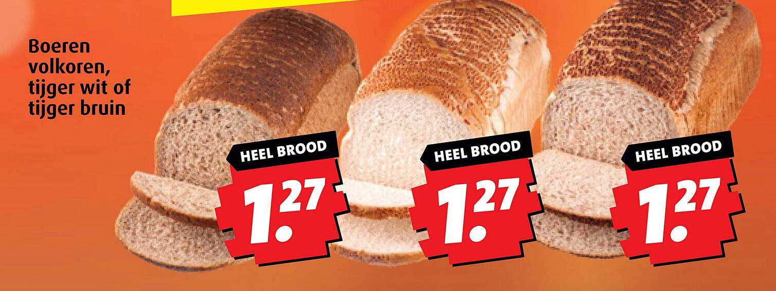 Boeren volkoren, tijger wit of tijger bruin