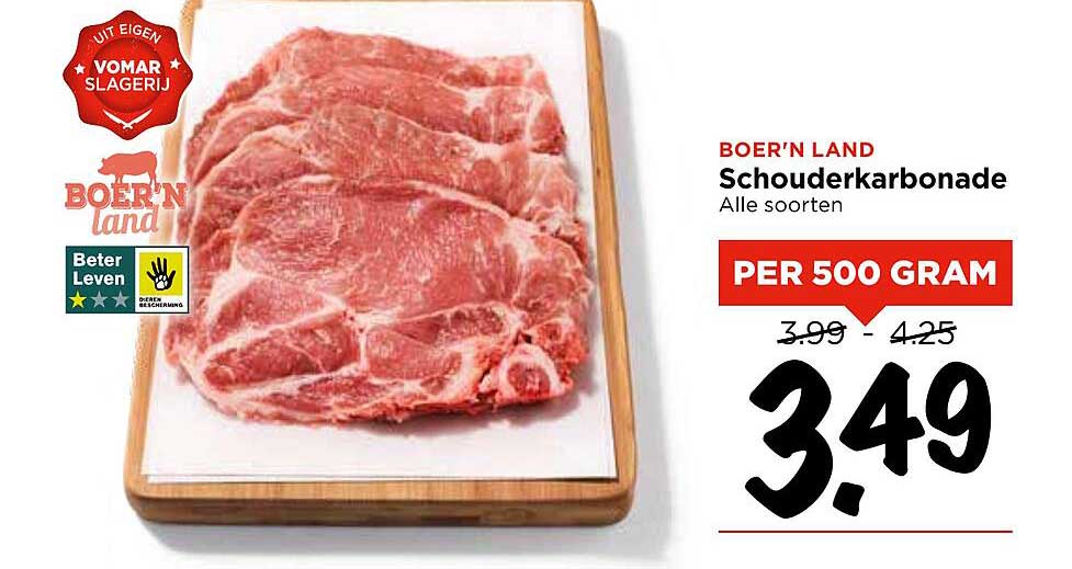 BOER'N LAND Schouderkarbonade Alle soorten