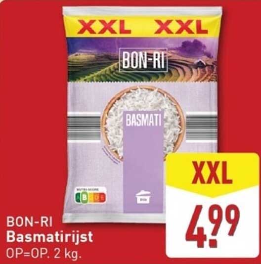 BON-RI Basmatirijst 2 kg