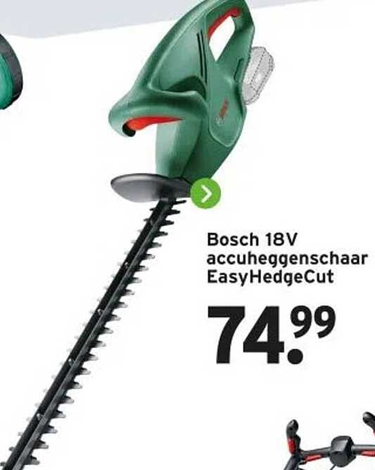 Bosch 18V accuheggenschaar EasyHedgeCut