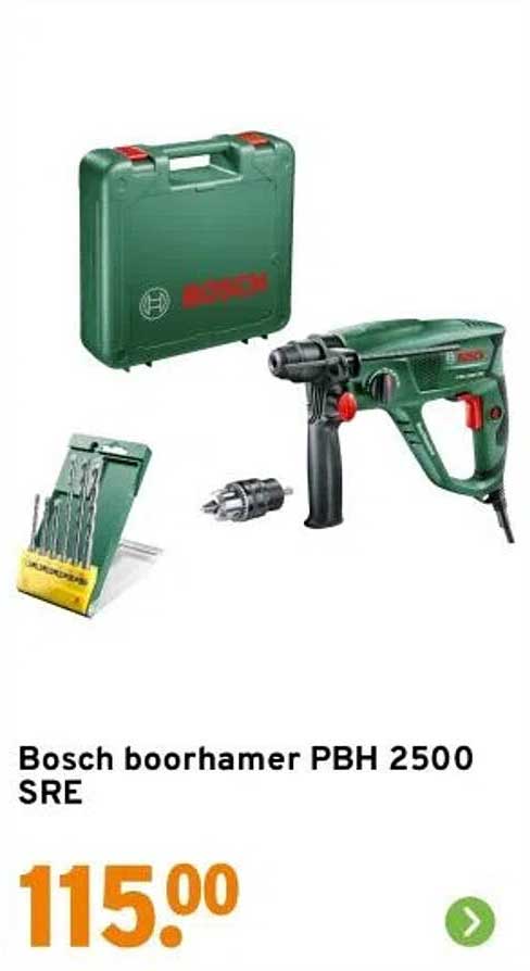 Bosch boorhamer PBH 2500 SRE