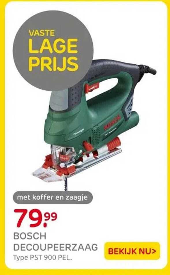 BOSCH DECOUPEERZAAG Type PST 900 PEL.