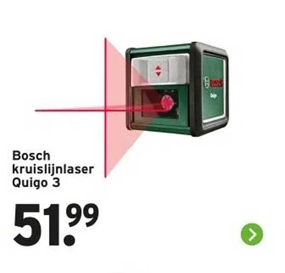 Bosch kruislijnlaser Quigo 3