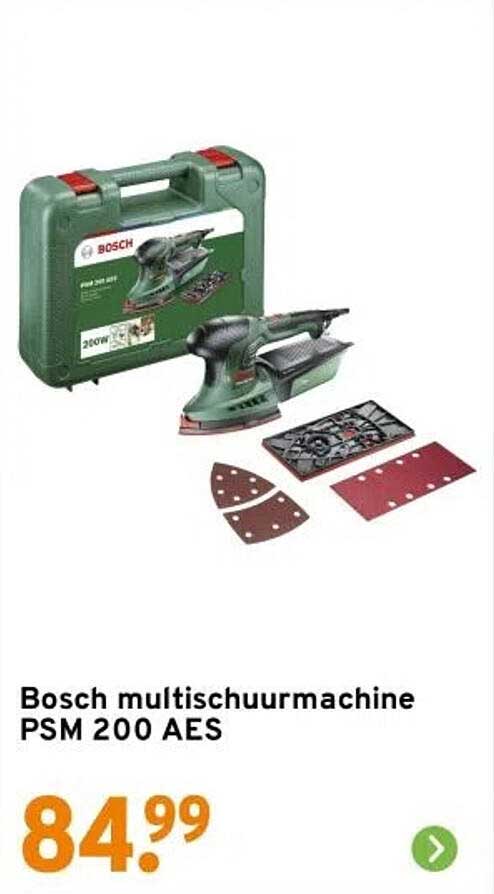 Bosch multischuurmachine PSM 200 AES