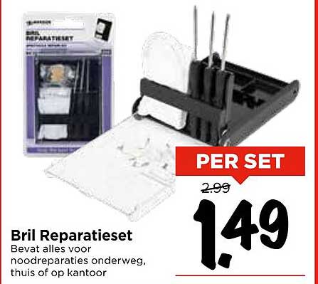 Bril Reparatieset