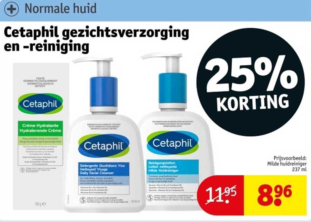 Cetaphil gezichtsverzorging en -reiniging