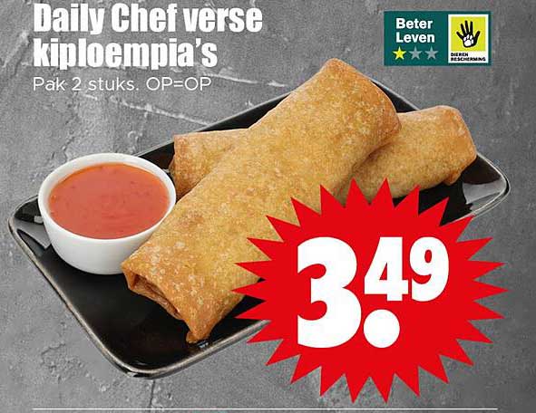 Daily Chef verse kipoempia's
