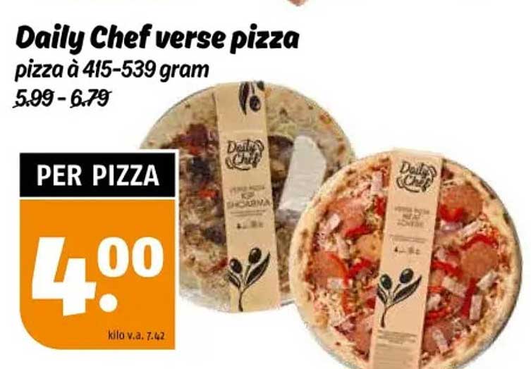 Daily Chef verse pizza