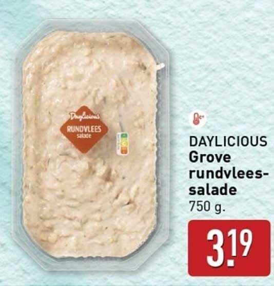 DAYLICIOUS Grove rundvlees-salade 750 g.