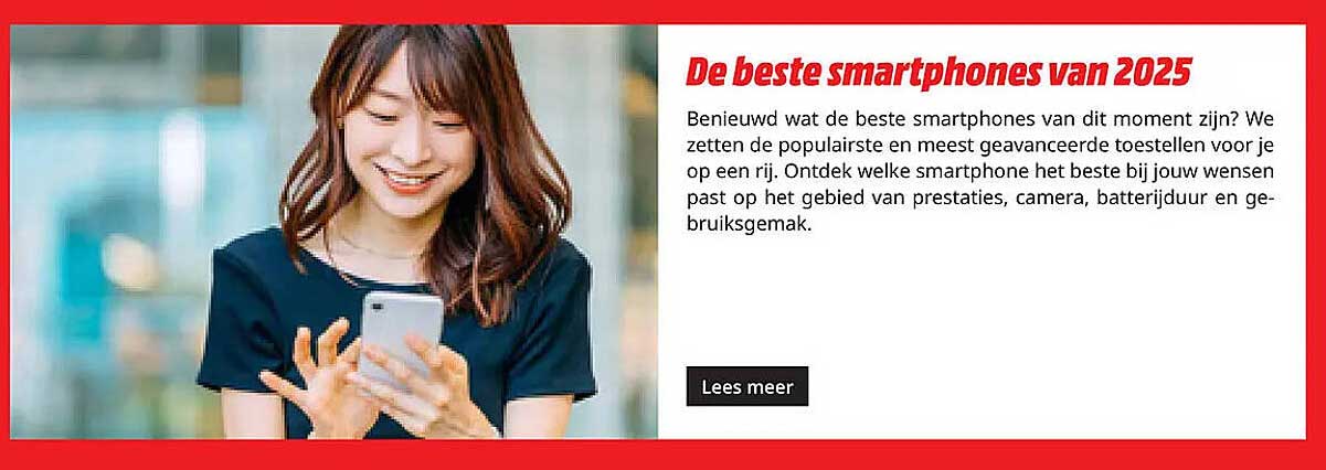 De beste smartphones van 2025