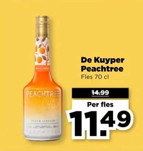 De Kuyper Peachtree Fles 70 cl