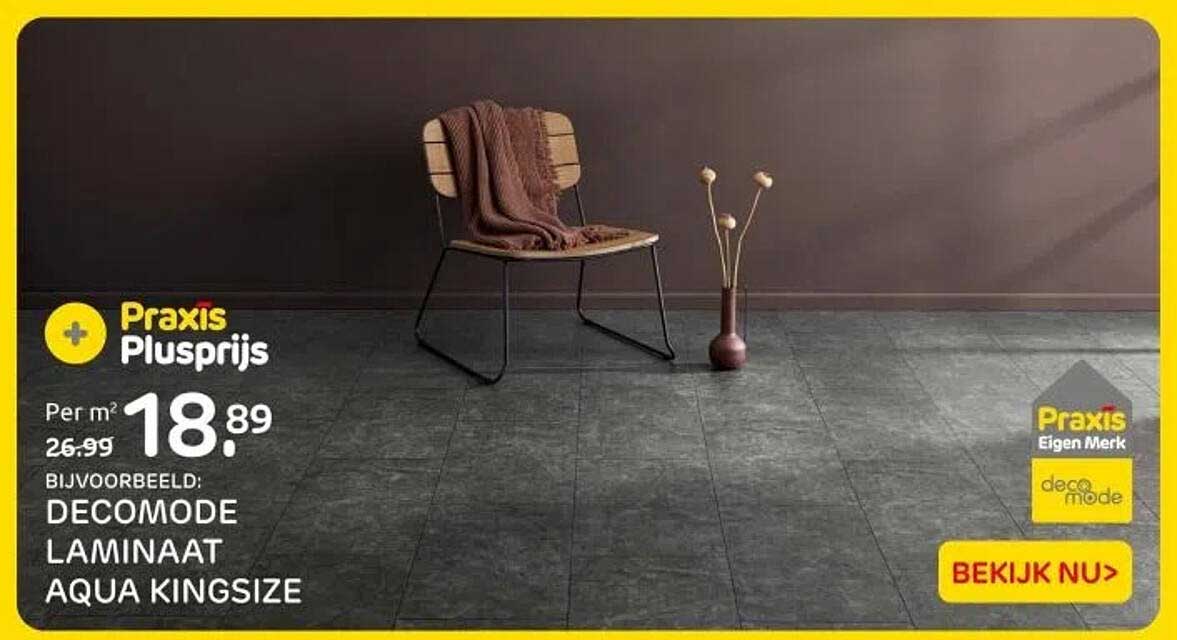 DECOMODE LAMINAAT AQUA KINGSIZE