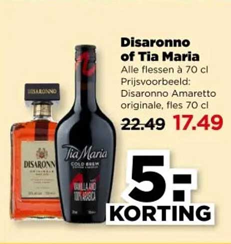 Disaronno of Tia Maria