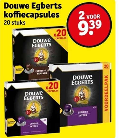 Douwe Egberts koffiecapsules 20 stuks