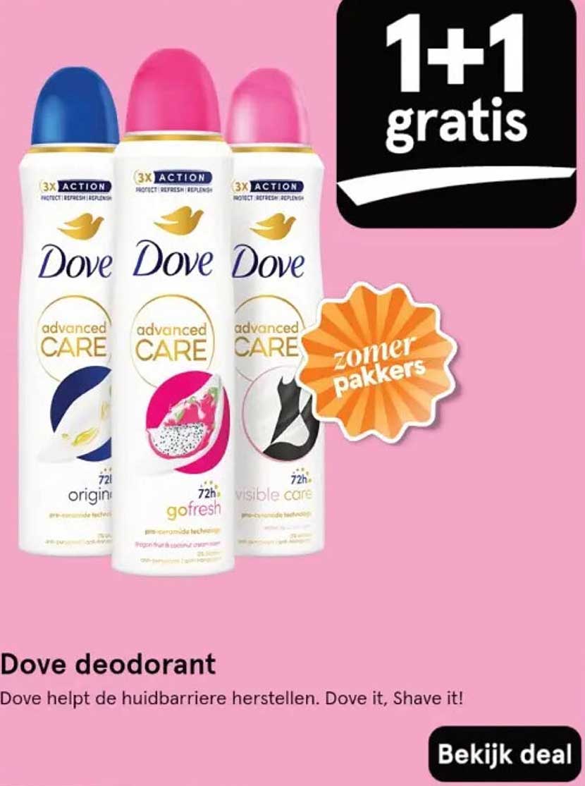 Dove deodorant