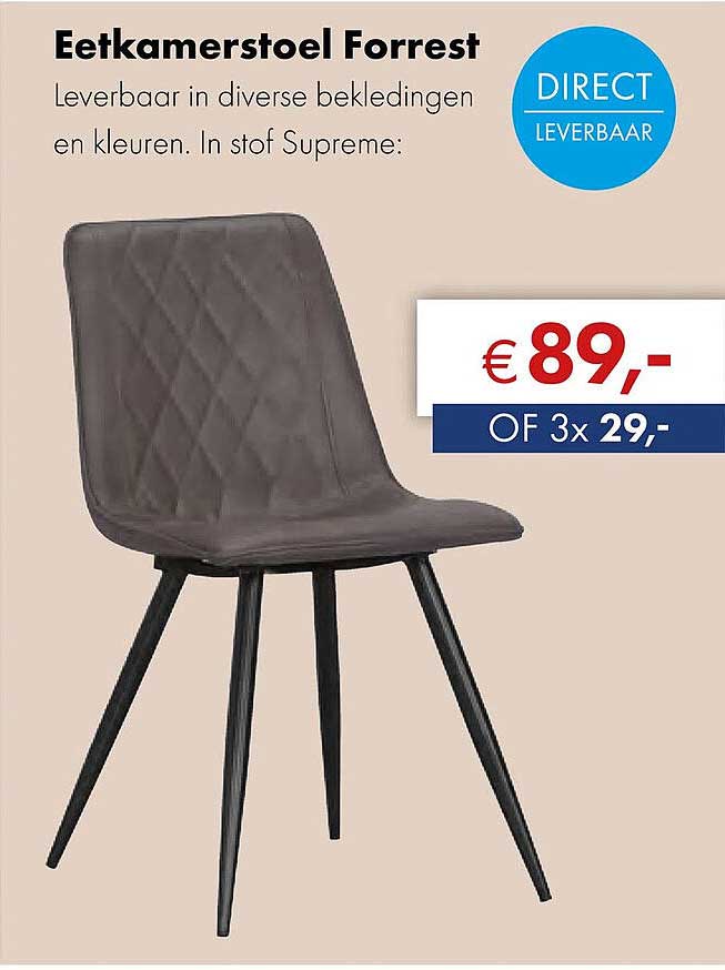 Eetkamerstoel Forrest