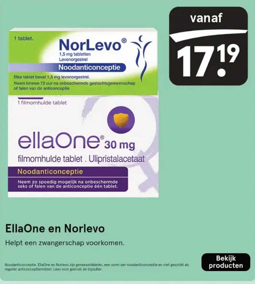 EllaOne en NorLevo