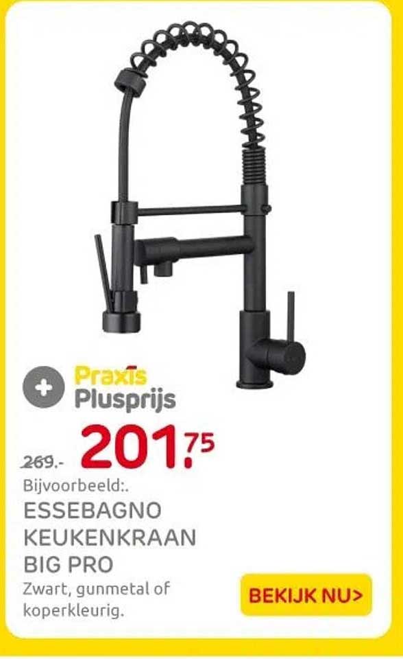 ESSEBAGNO KEUKENKRAAN BIG PRO