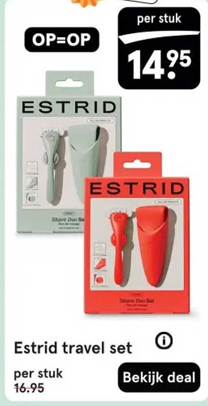 Estrid travel set