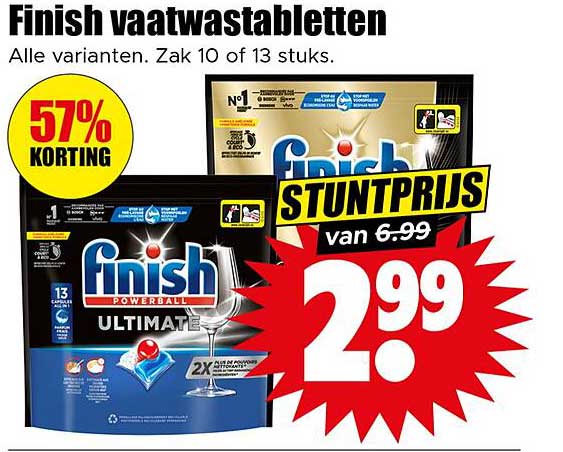Finish vaatwastabletten