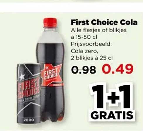 First Choice Cola