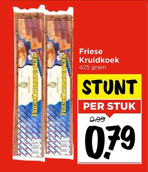 Friese Kruidkoek 425 gram