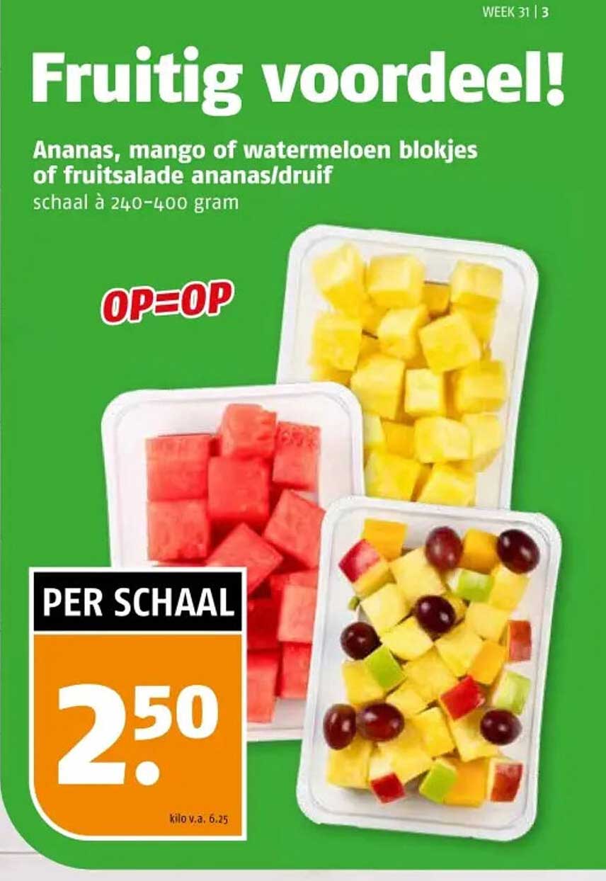 Fruitig voordeel!
