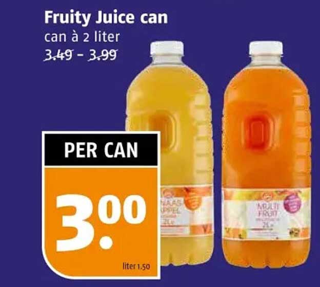 Fruity Juice can à 2 liter