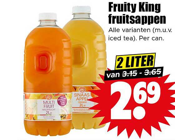 Fruity King fruitsappen