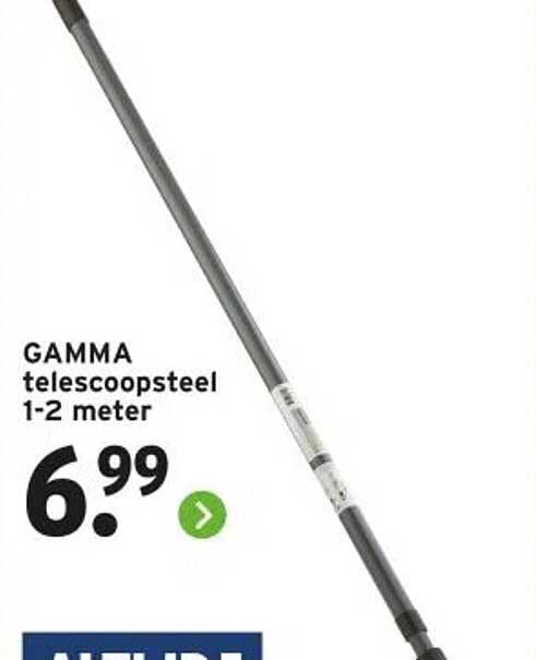 GAMMA telescoopsteel 1-2 meter