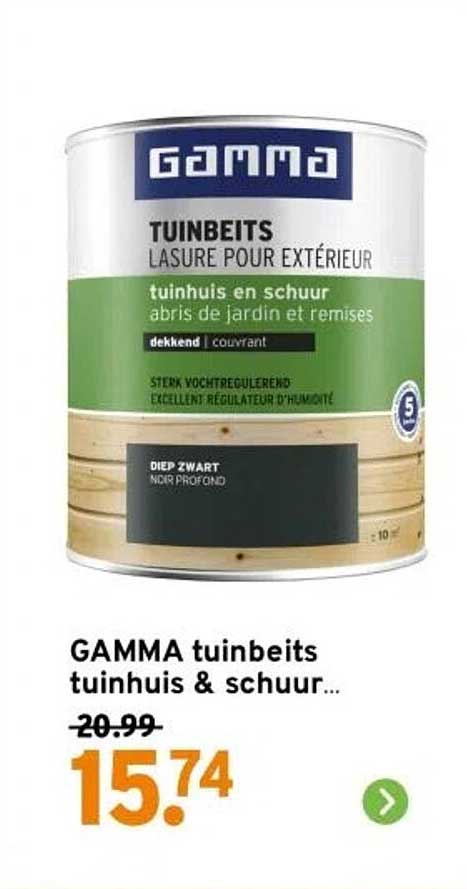 GAMMA tuinbeits tuinhuis & schuur...