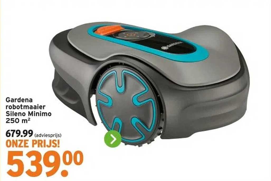 Gardena robotmaaier Sileno Minimo 250 m²