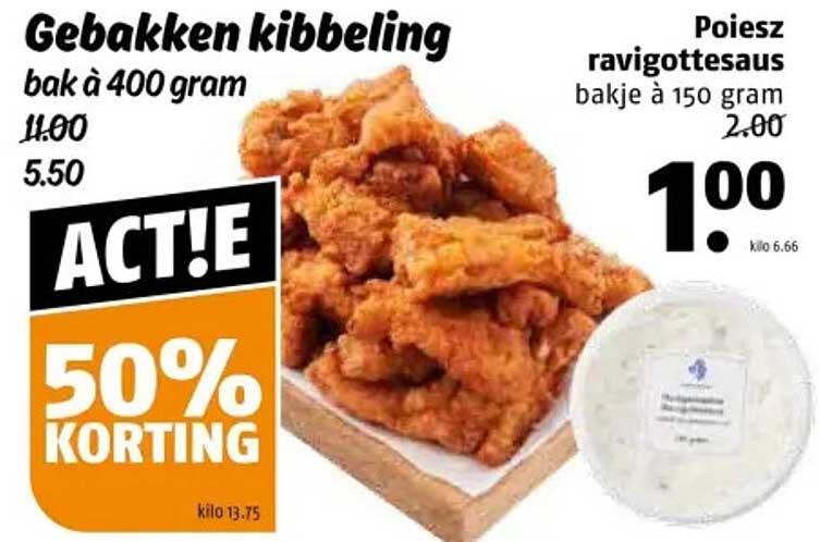 Gebakken kibbeling